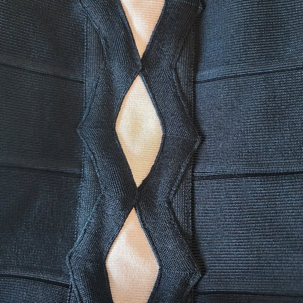 Herve Leger Maxi Dress "NEW" - Picture 9 of 16